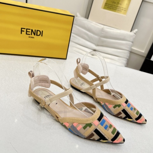 Cheap Fendi Sandal For Women #1245055 Replica Wholesale [$100.00 USD] [ITEM#1245055] on Replica Fendi Sandal