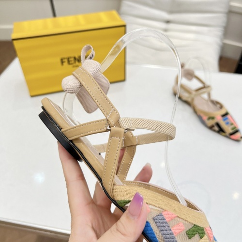 Cheap Fendi Sandal For Women #1245055 Replica Wholesale [$100.00 USD] [ITEM#1245055] on Replica Fendi Sandal