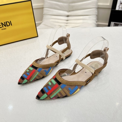 Cheap Fendi Sandal For Women #1245056 Replica Wholesale [$100.00 USD] [ITEM#1245056] on Replica Fendi Sandal