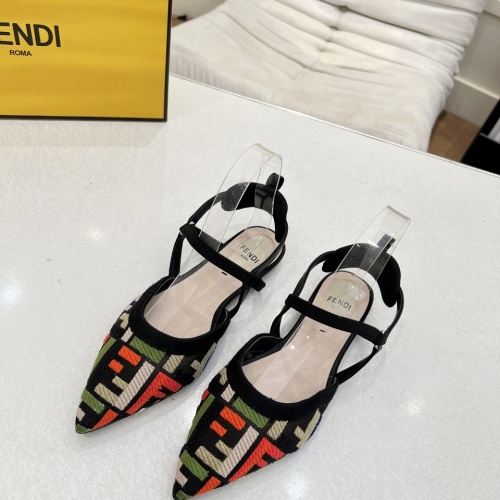 Cheap Fendi Sandal For Women #1245057 Replica Wholesale [$100.00 USD] [ITEM#1245057] on Replica Fendi Sandal