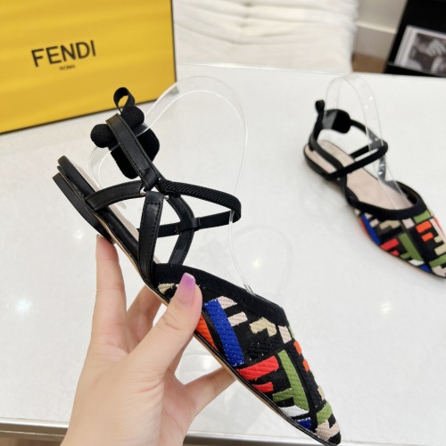 Cheap Fendi Sandal For Women #1245057 Replica Wholesale [$100.00 USD] [ITEM#1245057] on Replica Fendi Sandal