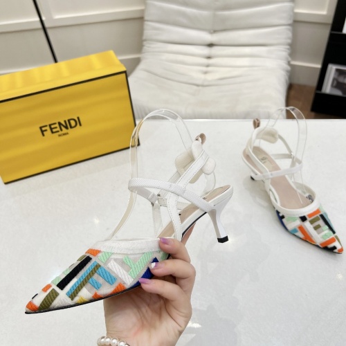 Cheap Fendi Sandal For Women #1245058 Replica Wholesale [$100.00 USD] [ITEM#1245058] on Replica Fendi Sandal