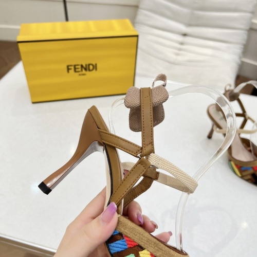 Cheap Fendi Sandal For Women #1245064 Replica Wholesale [$100.00 USD] [ITEM#1245064] on Replica Fendi Sandal