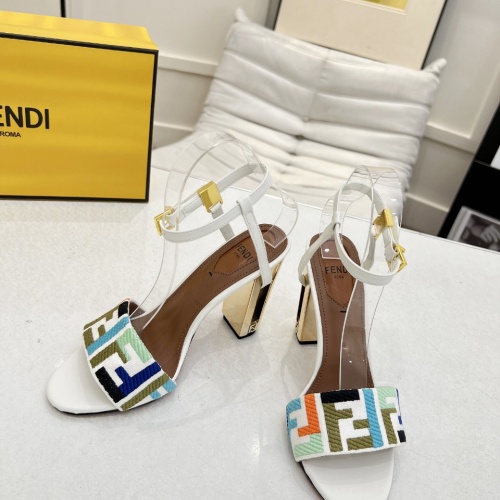 Cheap Fendi Sandal For Women #1245066 Replica Wholesale [$100.00 USD] [ITEM#1245066] on Replica Fendi Sandal