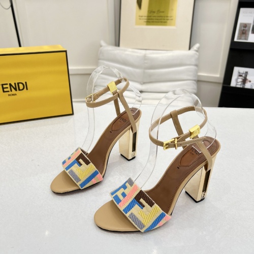 Cheap Fendi Sandal For Women #1245067 Replica Wholesale [$100.00 USD] [ITEM#1245067] on Replica Fendi Sandal