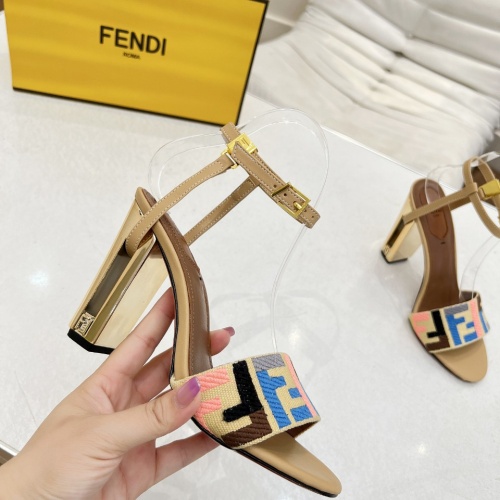 Cheap Fendi Sandal For Women #1245067 Replica Wholesale [$100.00 USD] [ITEM#1245067] on Replica Fendi Sandal