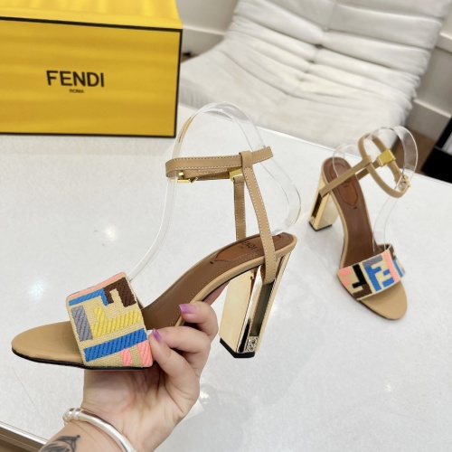 Cheap Fendi Sandal For Women #1245067 Replica Wholesale [$100.00 USD] [ITEM#1245067] on Replica Fendi Sandal