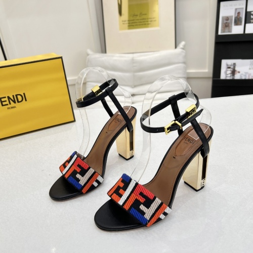 Cheap Fendi Sandal For Women #1245069 Replica Wholesale [$100.00 USD] [ITEM#1245069] on Replica Fendi Sandal