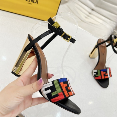 Cheap Fendi Sandal For Women #1245069 Replica Wholesale [$100.00 USD] [ITEM#1245069] on Replica Fendi Sandal