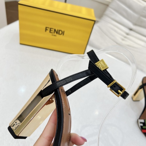 Cheap Fendi Sandal For Women #1245069 Replica Wholesale [$100.00 USD] [ITEM#1245069] on Replica Fendi Sandal