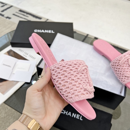 Cheap Chanel Slippers For Women #1245102 Replica Wholesale [$88.00 USD] [ITEM#1245102] on Replica Chanel Slippers