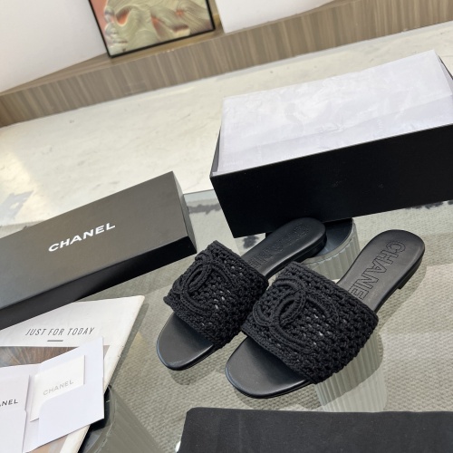 Cheap Chanel Slippers For Women #1245103 Replica Wholesale [$88.00 USD] [ITEM#1245103] on Replica Chanel Slippers