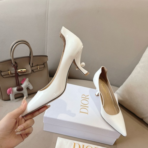 Cheap Christian Dior High-Heeled Shoes For Women #1245119 Replica Wholesale [$105.00 USD] [ITEM#1245119] on Replica Christian Dior High-Heeled Shoes