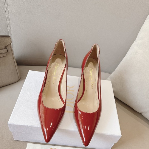 Cheap Christian Dior High-Heeled Shoes For Women #1245121 Replica Wholesale [$105.00 USD] [ITEM#1245121] on Replica Christian Dior High-Heeled Shoes