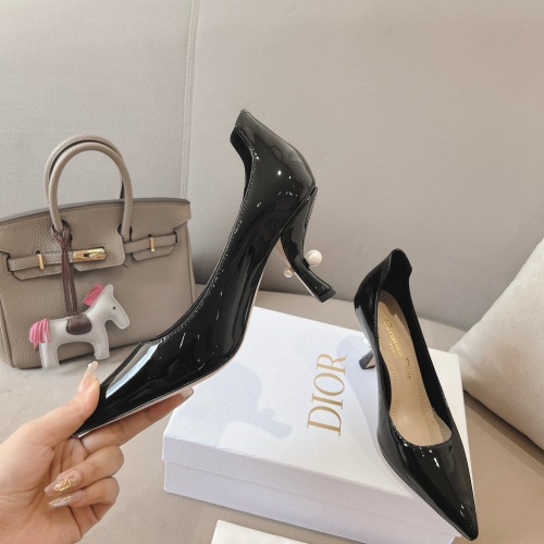 Cheap Christian Dior High-Heeled Shoes For Women #1245122 Replica Wholesale [$105.00 USD] [ITEM#1245122] on Replica Christian Dior High-Heeled Shoes