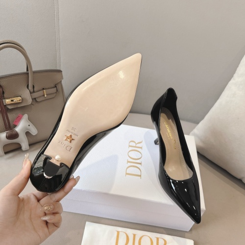 Cheap Christian Dior High-Heeled Shoes For Women #1245122 Replica Wholesale [$105.00 USD] [ITEM#1245122] on Replica Christian Dior High-Heeled Shoes