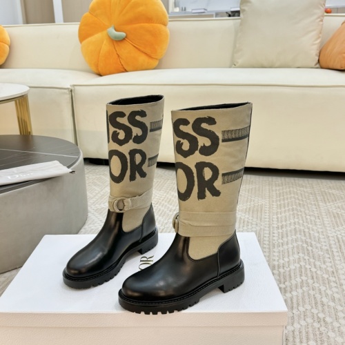 Cheap Christian Dior Boots For Women #1245146 Replica Wholesale [$132.00 USD] [ITEM#1245146] on Replica Christian Dior Boots