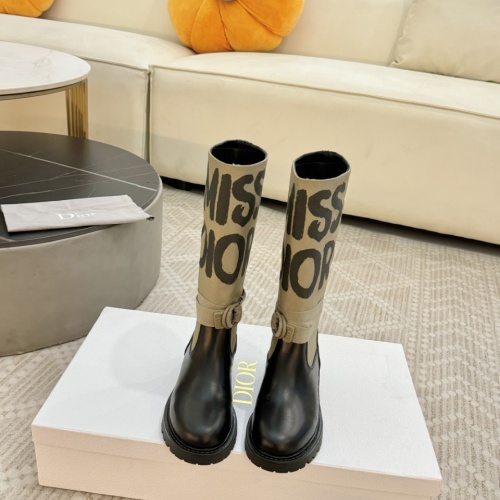 Cheap Christian Dior Boots For Women #1245146 Replica Wholesale [$132.00 USD] [ITEM#1245146] on Replica Christian Dior Boots