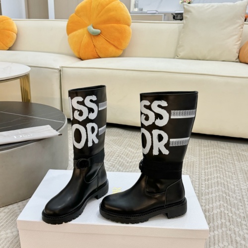 Cheap Christian Dior Boots For Women #1245151 Replica Wholesale [$132.00 USD] [ITEM#1245151] on Replica Christian Dior Boots