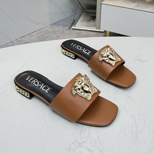 Cheap Versace Slippers For Women #1245160 Replica Wholesale [$80.00 USD] [ITEM#1245160] on Replica Versace Slippers