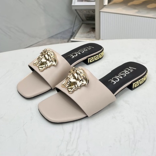 Cheap Versace Slippers For Women #1245161 Replica Wholesale [$80.00 USD] [ITEM#1245161] on Replica Versace Slippers