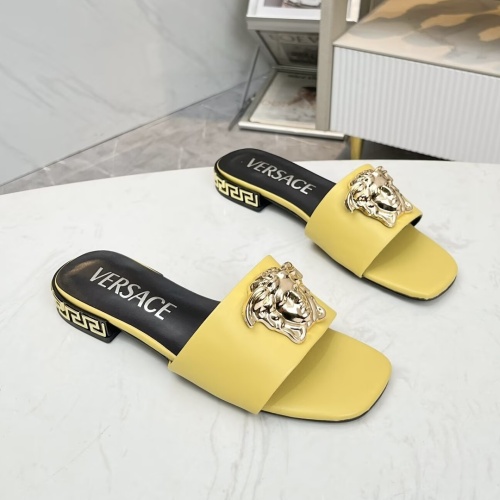 Cheap Versace Slippers For Women #1245162 Replica Wholesale [$80.00 USD] [ITEM#1245162] on Replica Versace Slippers