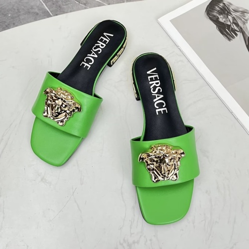 Cheap Versace Slippers For Women #1245165 Replica Wholesale [$80.00 USD] [ITEM#1245165] on Replica Versace Slippers