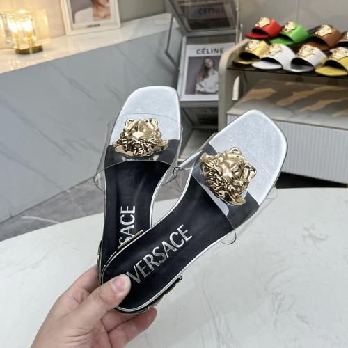 Cheap Versace Slippers For Women #1245173 Replica Wholesale [$80.00 USD] [ITEM#1245173] on Replica Versace Slippers