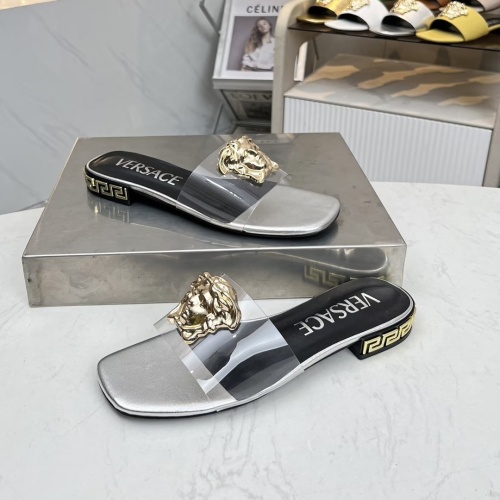 Cheap Versace Slippers For Women #1245173 Replica Wholesale [$80.00 USD] [ITEM#1245173] on Replica Versace Slippers