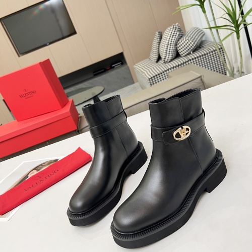 Cheap Valentino Boots For Women #1245183 Replica Wholesale [$105.00 USD] [ITEM#1245183] on Replica Valentino Boots