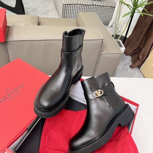 Cheap Valentino Boots For Women #1245183 Replica Wholesale [$105.00 USD] [ITEM#1245183] on Replica Valentino Boots