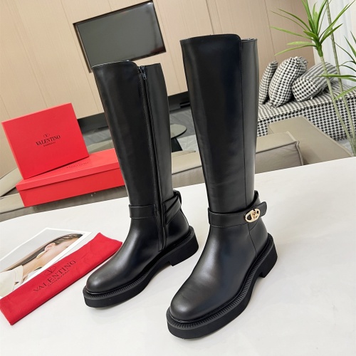 Cheap Valentino Boots For Women #1245184 Replica Wholesale [$145.00 USD] [ITEM#1245184] on Replica Valentino Boots