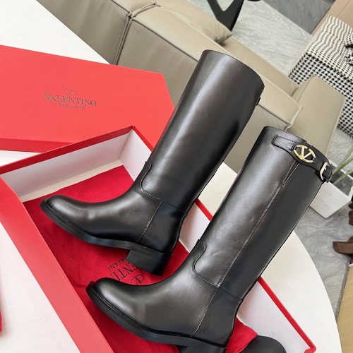 Cheap Valentino Boots For Women #1245185 Replica Wholesale [$145.00 USD] [ITEM#1245185] on Replica Valentino Boots