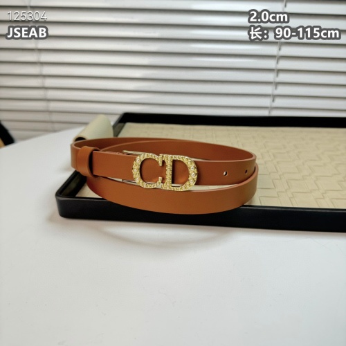 Cheap Christian Dior AAA Quality Belts For Women #1245191 Replica Wholesale [$48.00 USD] [ITEM#1245191] on Replica Christian Dior AAA Quality Belts