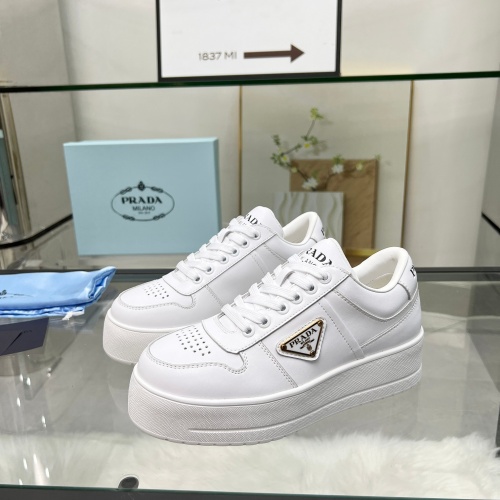 Cheap Prada Casual Shoes For Women #1245209 Replica Wholesale [$102.00 USD] [ITEM#1245209] on Replica Prada Casual Shoes