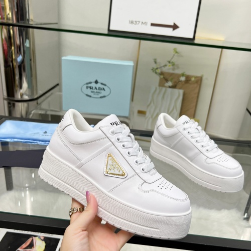 Cheap Prada Casual Shoes For Women #1245209 Replica Wholesale [$102.00 USD] [ITEM#1245209] on Replica Prada Casual Shoes