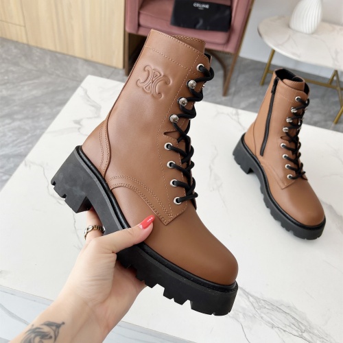 Cheap Celine Boots For Women #1245235 Replica Wholesale [$115.00 USD] [ITEM#1245235] on Replica Celine Boots