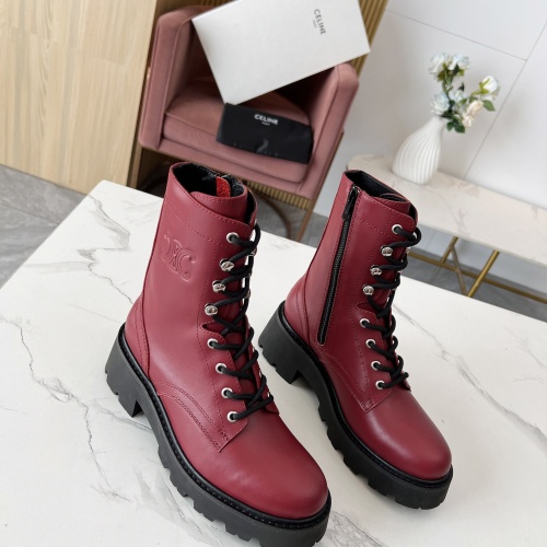 Cheap Celine Boots For Women #1245238 Replica Wholesale [$115.00 USD] [ITEM#1245238] on Replica Celine Boots