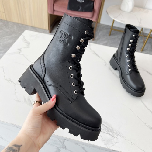 Cheap Celine Boots For Women #1245239 Replica Wholesale [$115.00 USD] [ITEM#1245239] on Replica Celine Boots