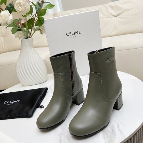 Cheap Celine Boots For Women #1245262 Replica Wholesale [$115.00 USD] [ITEM#1245262] on Replica Celine Boots