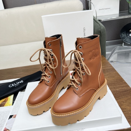 Cheap Celine Boots For Women #1245273 Replica Wholesale [$108.00 USD] [ITEM#1245273] on Replica Celine Boots