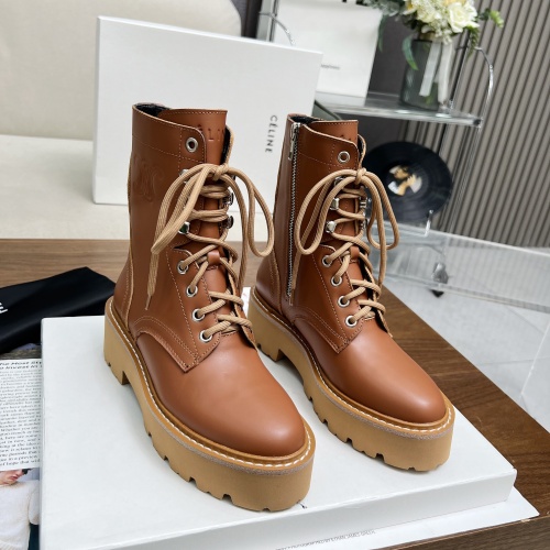 Cheap Celine Boots For Women #1245273 Replica Wholesale [$108.00 USD] [ITEM#1245273] on Replica Celine Boots