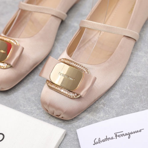 Cheap Salvatore Ferragamo Flat Shoes For Women #1245292 Replica Wholesale [$108.00 USD] [ITEM#1245292] on Replica Salvatore Ferragamo Flat Shoes