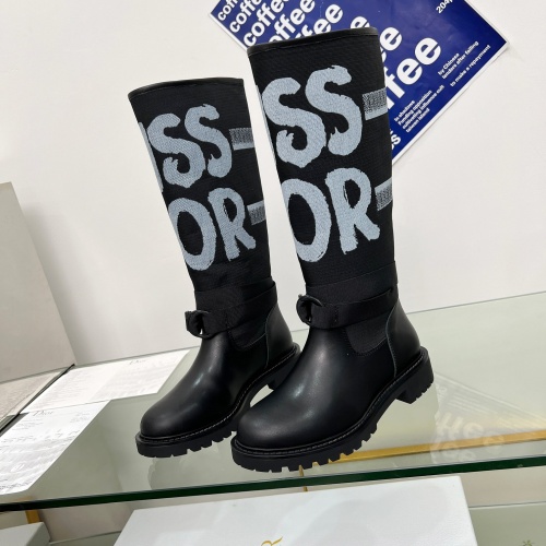 Cheap Christian Dior Boots For Women #1245302 Replica Wholesale [$115.00 USD] [ITEM#1245302] on Replica Christian Dior Boots