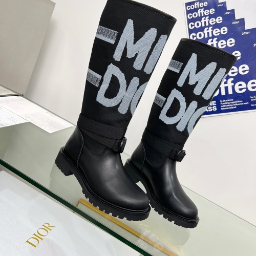 Cheap Christian Dior Boots For Women #1245302 Replica Wholesale [$115.00 USD] [ITEM#1245302] on Replica Christian Dior Boots