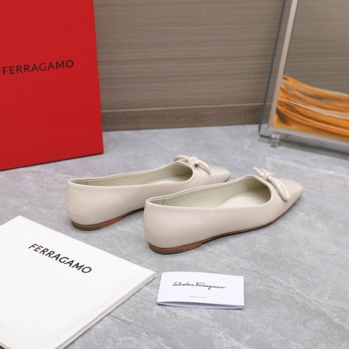 Cheap Salvatore Ferragamo Flat Shoes For Women #1245310 Replica Wholesale [$112.00 USD] [ITEM#1245310] on Replica Salvatore Ferragamo Flat Shoes