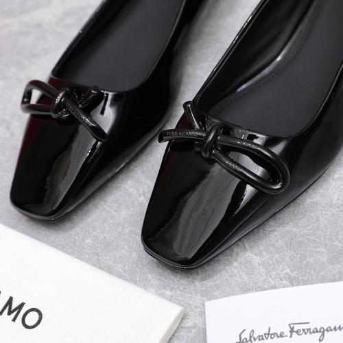 Cheap Salvatore Ferragamo Flat Shoes For Women #1245313 Replica Wholesale [$112.00 USD] [ITEM#1245313] on Replica Salvatore Ferragamo Flat Shoes