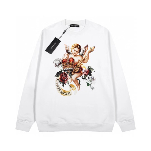 Cheap Dolce &amp; Gabbana D&amp;G Hoodies Long Sleeved For Unisex #1245323 Replica Wholesale [$40.00 USD] [ITEM#1245323] on Replica Dolce &amp; Gabbana D&amp;G Hoodies