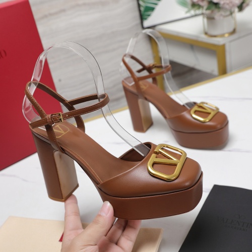 Cheap Valentino Sandal For Women #1245337 Replica Wholesale [$125.00 USD] [ITEM#1245337] on Replica Valentino Sandal