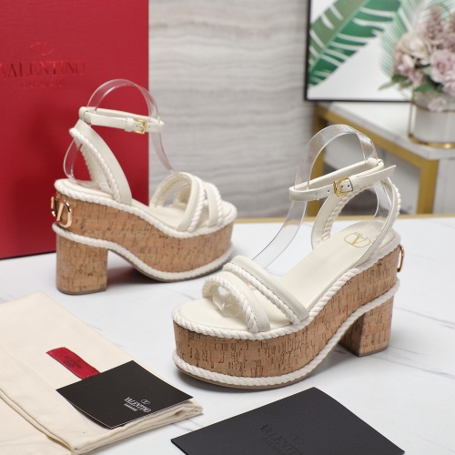 Cheap Valentino Sandal For Women #1245339 Replica Wholesale [$122.00 USD] [ITEM#1245339] on Replica Valentino Sandal